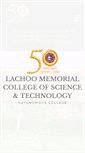 Mobile Screenshot of lachoomemorial.org